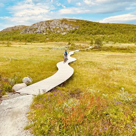 Nostalgic With 3 Bedroom Fireplace, And Terrace Beitostolen