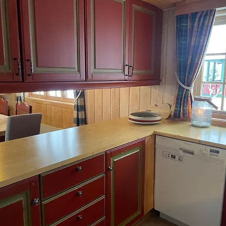 Nostalgic With 3 Bedroom Fireplace, And Terrace Beitostolen