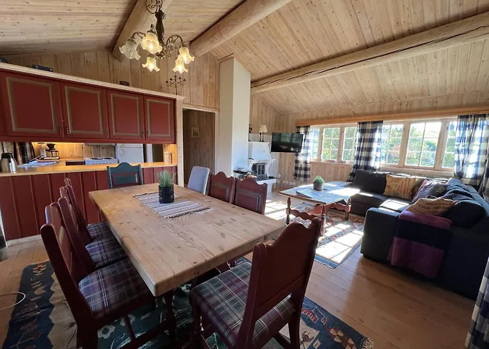 펜션 Nostalgic With 3 Bedroom Fireplace, And Terrace Beitostolen